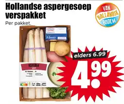 Dirk Hollandse aspergesoep verspakket aanbieding