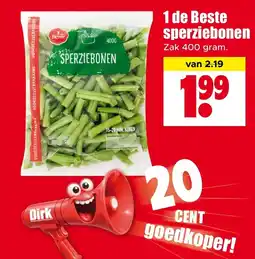 Dirk 1 de Beste sperziebonen aanbieding