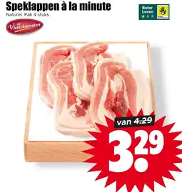 Dirk Speklappen à la minute aanbieding