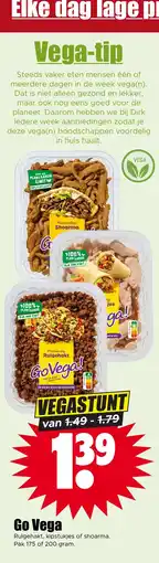 Dirk Go Vega Rulgehakt, kipstukjes of shoarma aanbieding