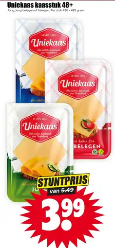 Dirk Uniekaas kaasstuk 48+ aanbieding