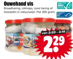 Dirk Ouwehand vis aanbieding