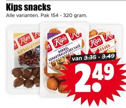 Dirk Kips snacks aanbieding