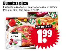 Dirk Buonizza pizza aanbieding