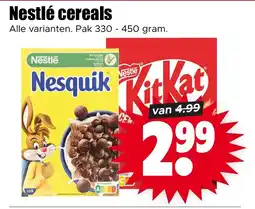 Dirk Nestlé cereals aanbieding