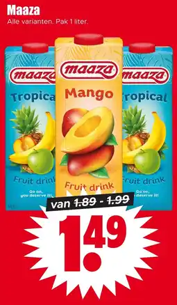 Dirk Maaza aanbieding