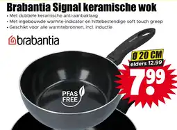 Dirk Brabantia Signal keramische wok aanbieding