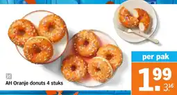 Albert Heijn AH Oranje donuts aanbieding