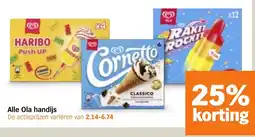 Albert Heijn Ola handijs aanbieding