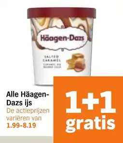 Albert Heijn Häagen- Dazs ijs aanbieding