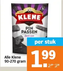 Albert Heijn Klene aanbieding