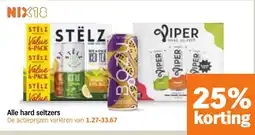 Albert Heijn Alle hard seltzers aanbieding
