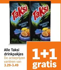 Albert Heijn Alle Taksi drinkpakjes aanbieding