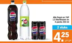 Albert Heijn Alle Pepsi en 7UP aanbieding