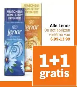 Albert Heijn Alle Lenor aanbieding