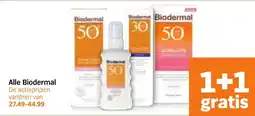 Albert Heijn Alle Biodermal aanbieding