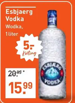 Albert Heijn Esbjaerg Vodka aanbieding