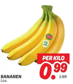 Dekamarkt Bananen aanbieding