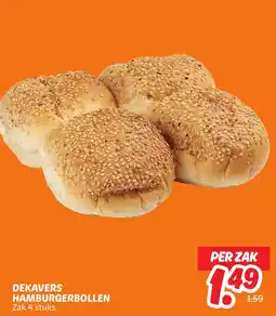 Dekamarkt Dekavers hamburgerbollen aanbieding