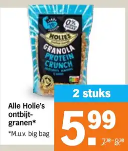 Albert Heijn Alle Holie's ontbijtgranen aanbieding