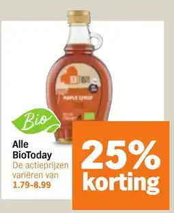 Albert Heijn BioToday aanbieding