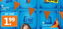 Albert Heijn Vlaggenlijn oranje aanbieding