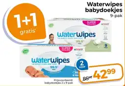 Trekpleister Waterwipes babydoekjes aanbieding