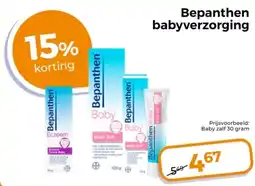 Trekpleister Bepanthen babyverzorging aanbieding