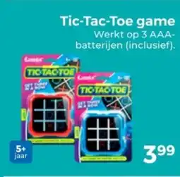 Trekpleister Tic-Tac-Toe game aanbieding