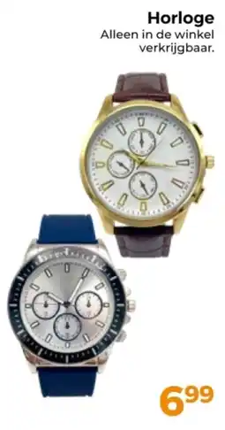 Trekpleister Horloge aanbieding