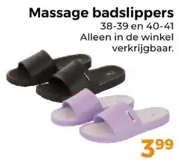 Trekpleister Massage badslippers aanbieding