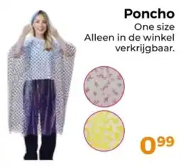 Trekpleister Poncho aanbieding