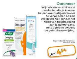 Trekpleister Oorsmeer aanbieding