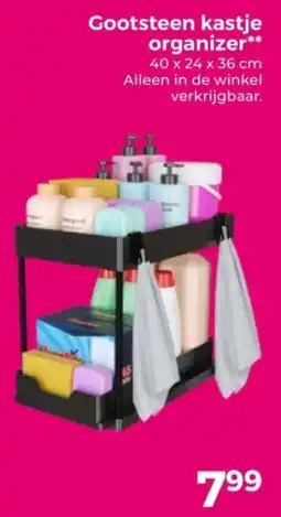 Trekpleister Gootsteen Kastje Organizer aanbieding