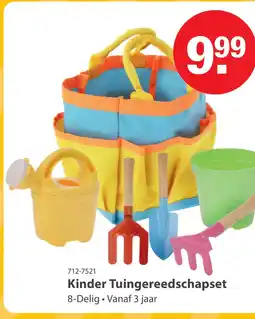 Toys2Play Tuingereedschap voor kinderen in tas aanbieding