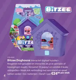 Toys2Play Bitzee Interactive Digital Pet Doghouse aanbieding