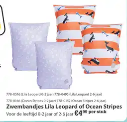 Toys2Play Swim Essentials zwembandjes ocean stripes 2-6 jaar aanbieding