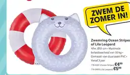 Toys2Play Swim Essentials zwemring ocean stripes 55cm aanbieding