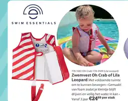 Toys2Play Swim Essentials zwemvest lila leopard 3-6 jaar aanbieding