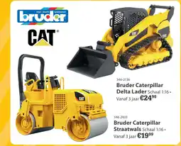 Toys2Play Bruder Rupslader Caterpillar aanbieding