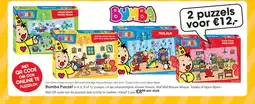 Toys2Play Bumba puzzel 4 st vroem vroem aanbieding