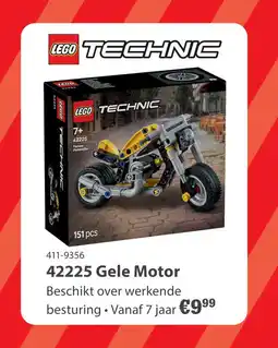 Toys2Play LEGO 42225 Technic Gele Motor aanbieding