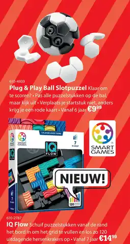 Toys2Play Plug and Play Ball - Denkspel aanbieding