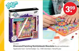 Toys2Play Totum diamond painting notitieboek mandala aanbieding