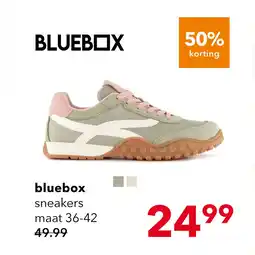 Scapino Blue Box dames sneakers groen roze aanbieding