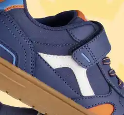 Scapino Blue Box jongens sneakers blauw oranje aanbieding