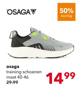 Scapino Osaga heren fitnessschoenen grijs aanbieding