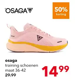 Scapino Osaga dames sportschoenen roze oranje aanbieding