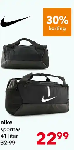 Scapino Nike Academy Team sporttas 41 liter aanbieding