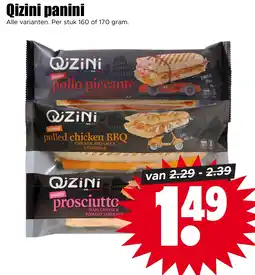 Dirk Qizini panini aanbieding